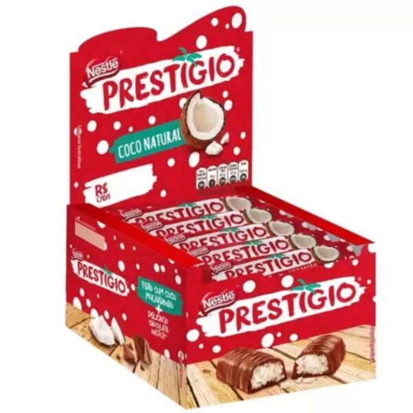 Chocolate Prestígio 33g - 30 unidades - Nestlé - Prestigio